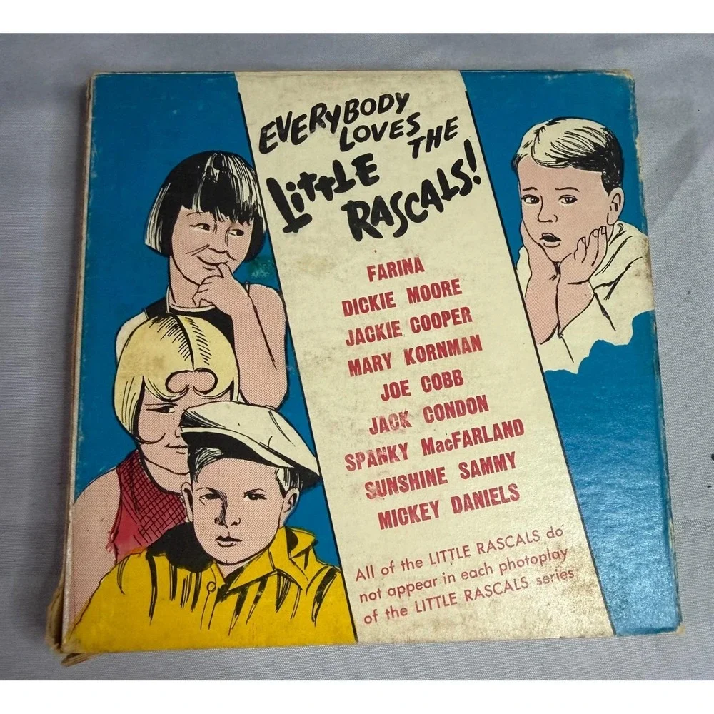 Vintage Little Rascals Wind Storm 8mm Home Movie‎ Carnival Films LR 2 200ft Reel